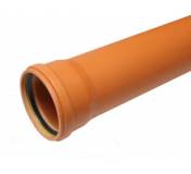 Труба канализационная наружная 110х500 мм OSTENDORF рыжая