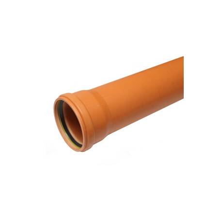 Труба канализационная наружная 110х5000 мм OSTENDORF рыжая