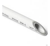 Труба ППР арм. алюм. средний слой PN20 SDR6 - 75х12,5 мм PRO AQUA белый
