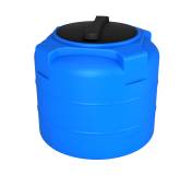 Бак пластиковый цилиндрический вертикальный 100 л. синий ЭКОПРОМ