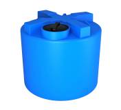Бак пластиковый цилиндрический вертикальный 2000 л. синий ЭКОПРОМ