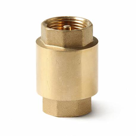 Обратный клапан с металлическим диском В 1 1/2" PRO AQUA латунь