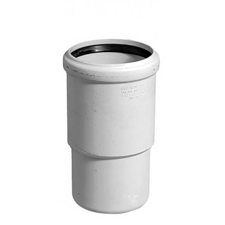 Патрубок компенсационный канализационный бесшумный 110 мм OSTENDORF белый