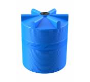 Бак пластиковый цилиндрический вертикальный 10000 л. синий