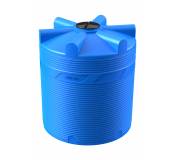 Бак пластиковый цилиндрический вертикальный 5000 л. синий