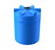 Бак пластиковый цилиндрический вертикальный 6000 л. синий