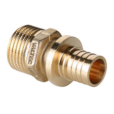 Муфта аксиальная комбинированная Н 20x1/2" VALTEC латунь