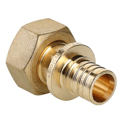 Муфта аксиальная с накидной гайкой В 20x3/4" VALTEC латунь