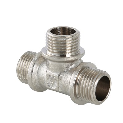 Тройник Н 1/2" VALTEC никель