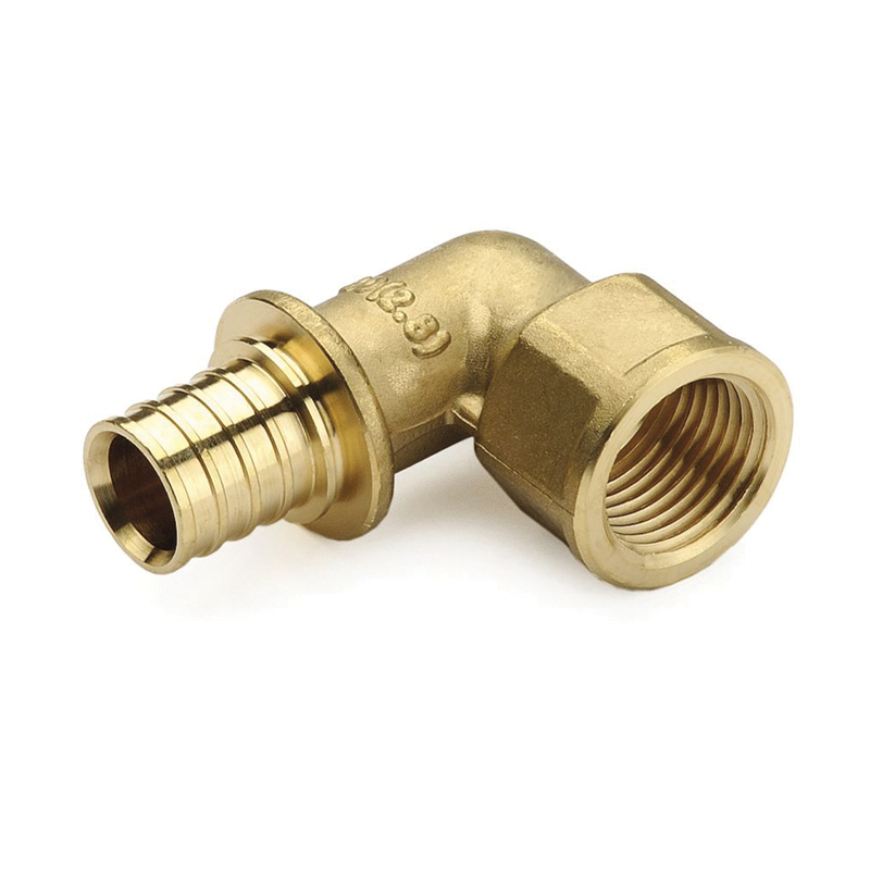 Угольник аксиальный комбинированный В 20x1/2" PRO AQUA латунь