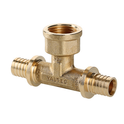 Тройник аксиальный В 20x1/2"x20 VALTEC латунь